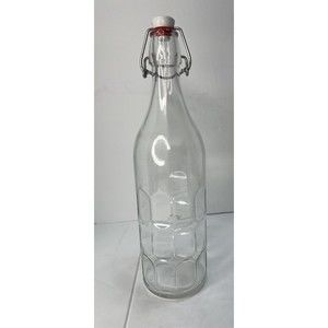 Bormioli Rocco Moresca Swing Top Stopper Bottle Glass Hermetic 33.75 oz
